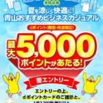 洋服の青山・SUIT SQUAREで最大50,000ポイントが当たるキャンペーン
