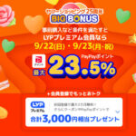 LINEヤフーの「Yahoo!ショッピング」が最大23.5％のPayPayポイント付与