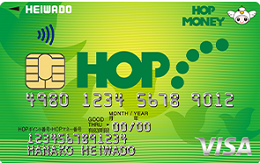 フレンドマートでは｢HOP-VISAカード｣というクレジットカードを、三井住友カードと提携発行しています。　サルでも分かるおすすめクレジットカードオリジナル画像