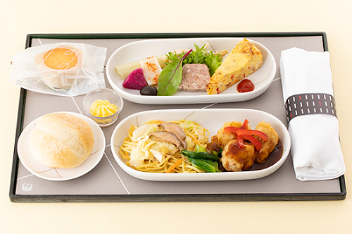 JALの機内食　サルでも分かるおすすめクレジットカードオリジナル画像